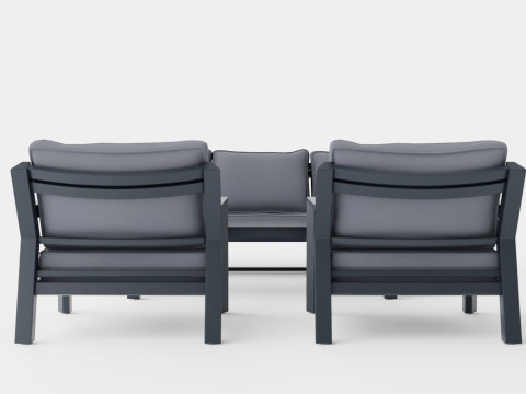 Lycke sofa set 3D Modell
