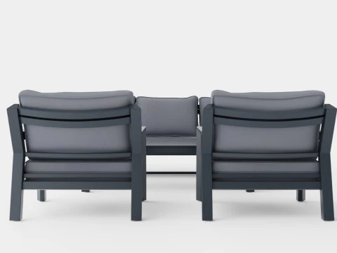 Lycke sofa set 3D Model