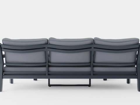 Lycke sofa set 3D Modell
