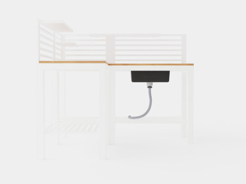 Ellos outdoor kitchen Model 3D
