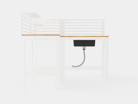 Ellos outdoor kitchen 3D Model