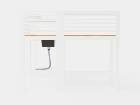 Ellos outdoor kitchen Model 3D