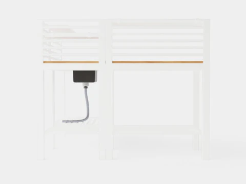 Ellos outdoor kitchen 3D Model
