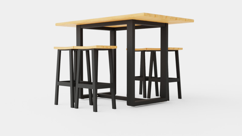 Long Island bar set 3Dモデル .c4d .max .obj .3ds .fbx .stl .blend 