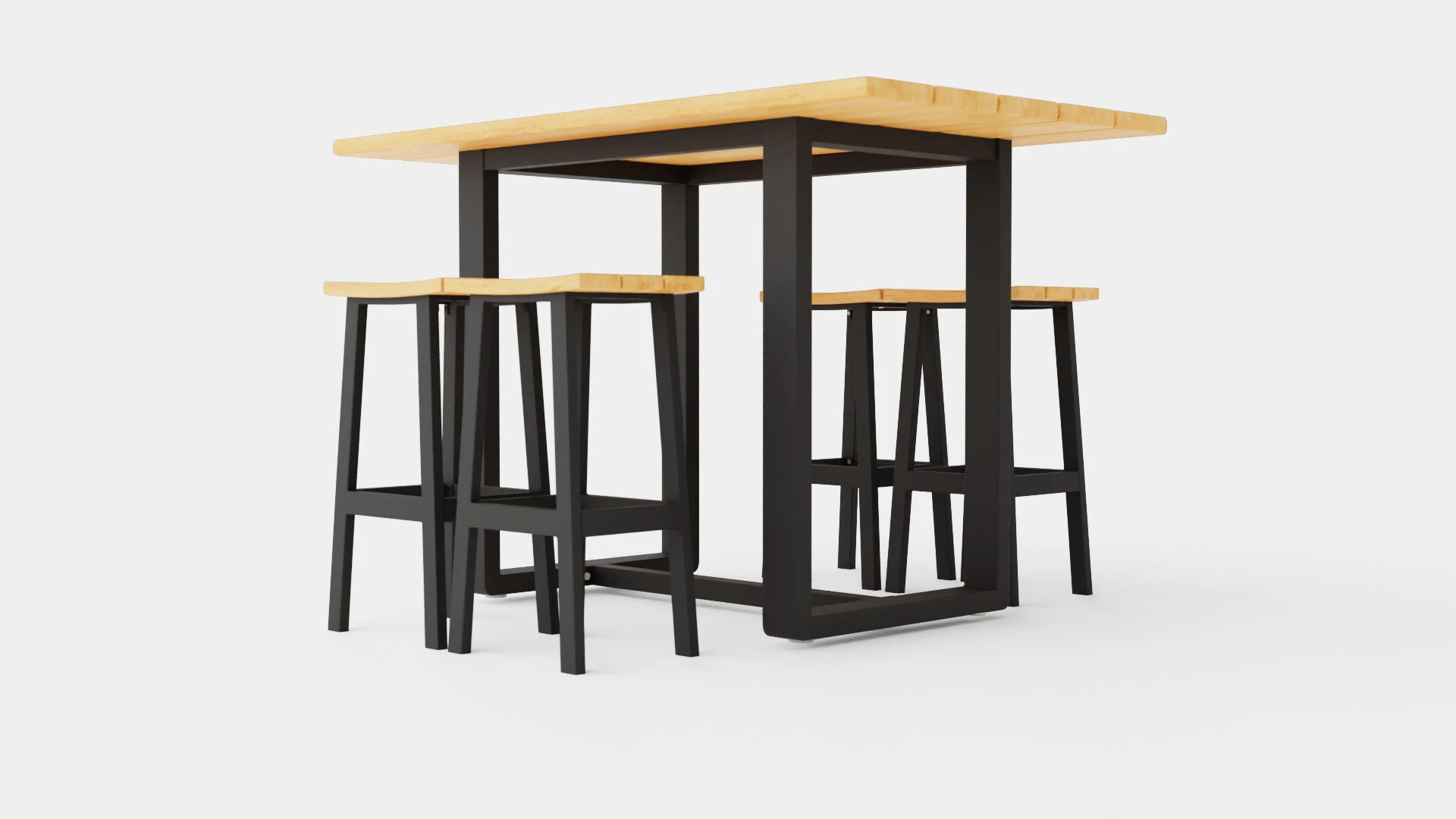 Long Island bar set 3D Model .c4d .max .obj .3ds .fbx .stl .blend
