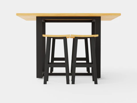 Long Island bar set 3D Model