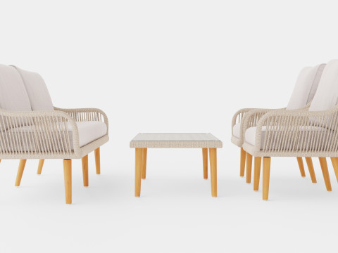 Fargo sofa set 3Dモデル