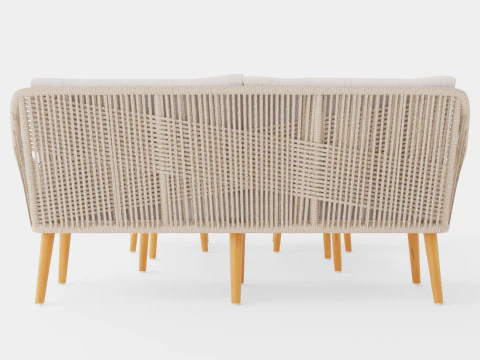 Fargo sofa set 3D Model