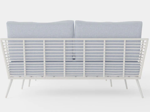 Bari sofa set 3D Model