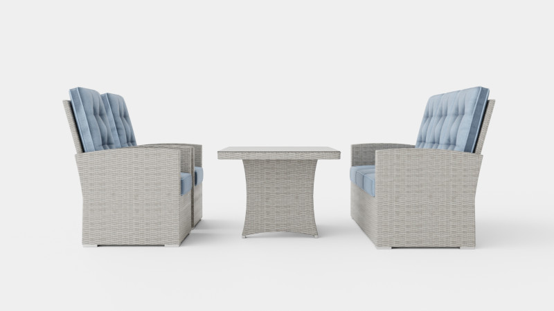 York sofa set 3D-Modell .c4d .max .obj .3ds .fbx .stl .blend 