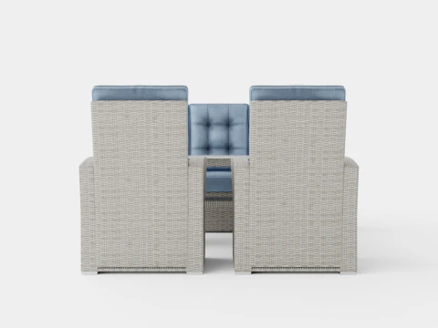 York sofa set 3D Model