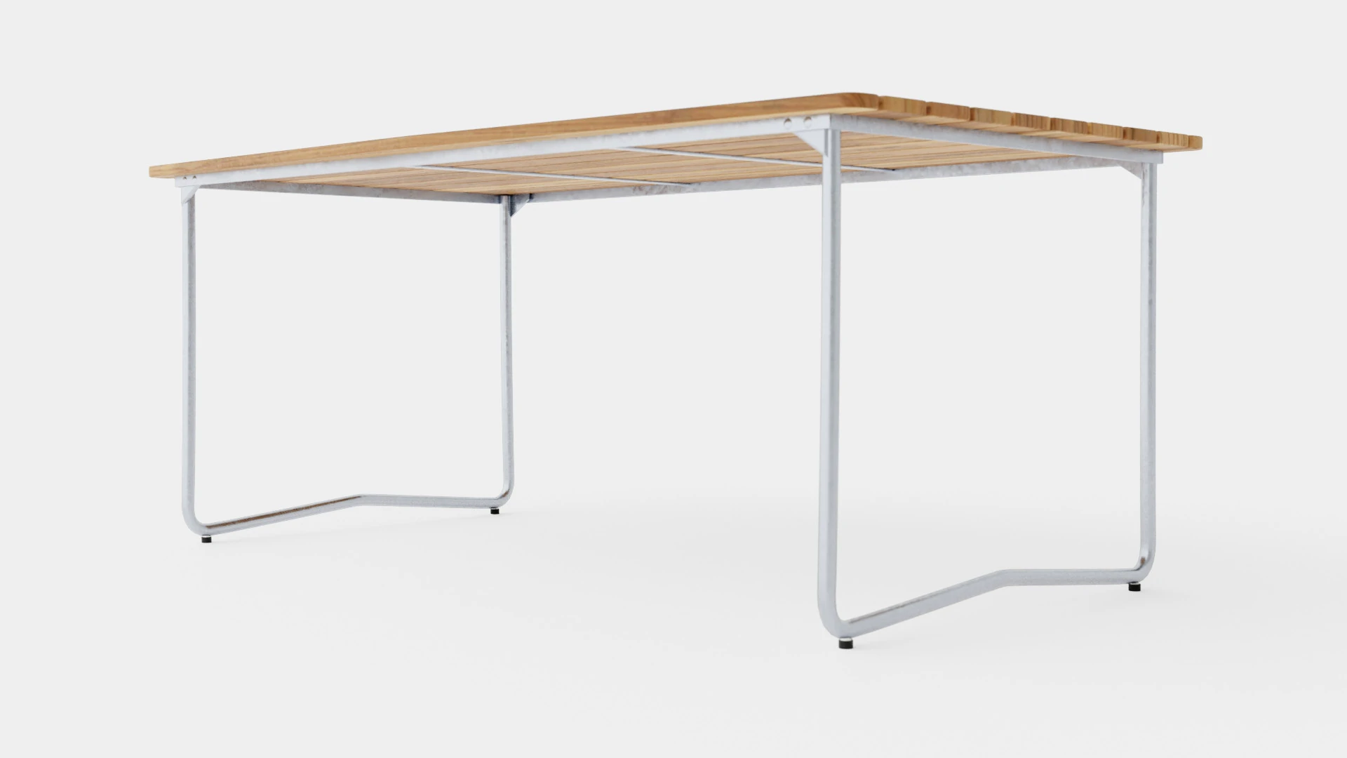 New England Table 3D Model .c4d .max .obj .3ds .fbx .stl .blend