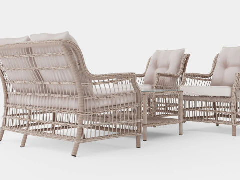 Zestaw sof z Nowej Anglii Model 3D