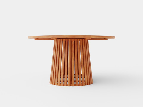 Barbados dining table 3D 모델