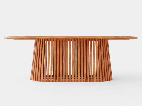 Barbados dining table 3D Model