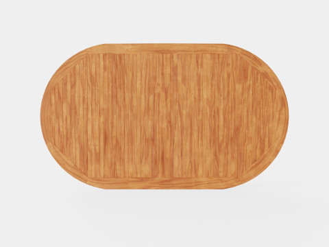 Barbados dining table 3D 모델