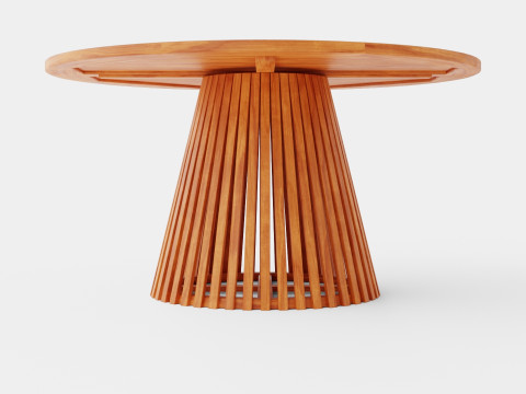 Barbados dining table 3D 模型
