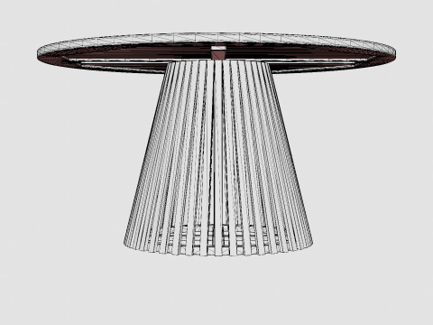 Barbados dining table 3Dモデル