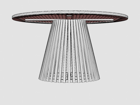 Barbados dining table 3Dモデル