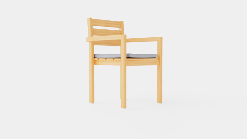 Medford stacking chair 3D-Modell .c4d .max .obj .3ds .fbx .stl .blend 
