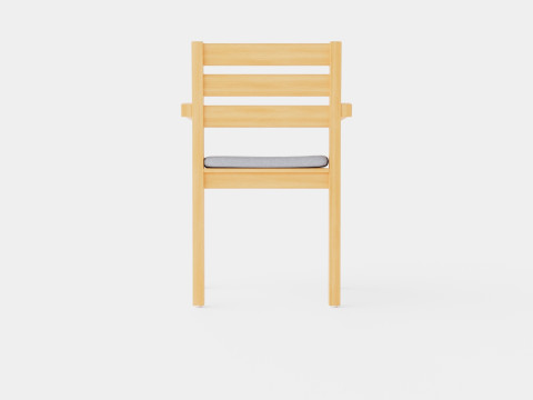 Medford stacking chair 3D-Modell