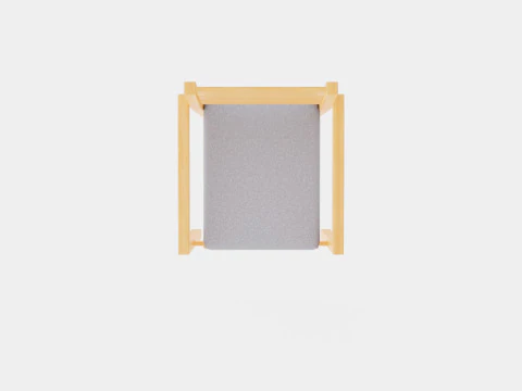 Medford stacking chair 3D Model