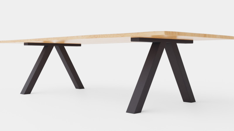 Long Island dining table 3D Model .c4d .max .obj .3ds .fbx .stl .blend