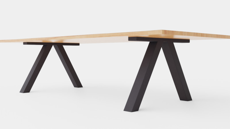 Long Island dining table 3D मॉडल .c4d .max .obj .3ds .fbx .stl .blend 