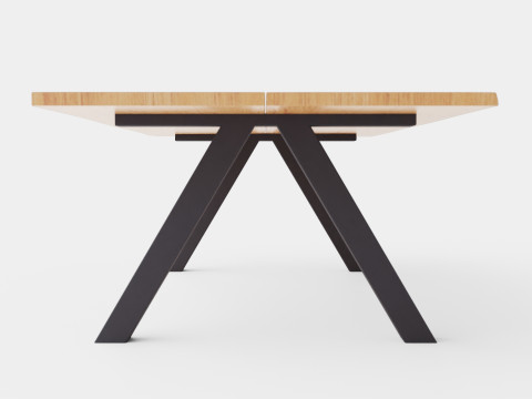 Long Island dining table 3D मॉडल