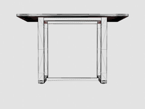 Long Island bar table Modelo 3D