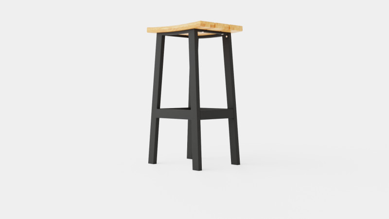 Long Island bar stool 3D 모델 .c4d .max .obj .3ds .fbx .stl .blend 