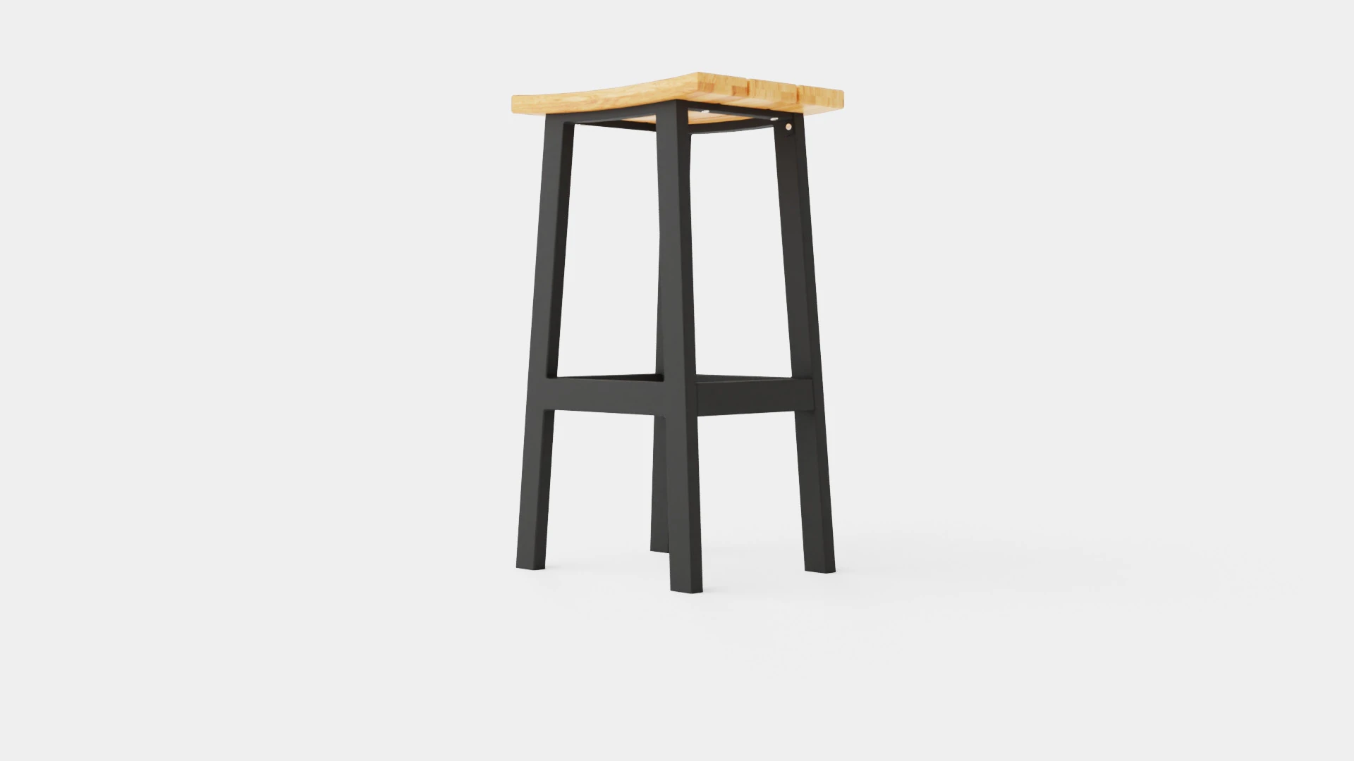 Long Island bar stool 3D Model .c4d .max .obj .3ds .fbx .stl .blend 
