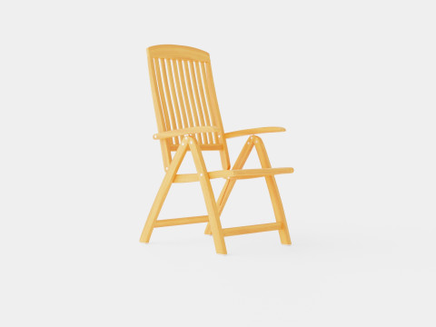 Boston reclining chair Modello 3D