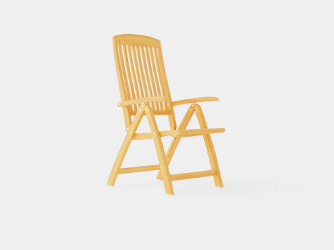 Cadeira reclin&aacute;vel Boston Modelo 3D