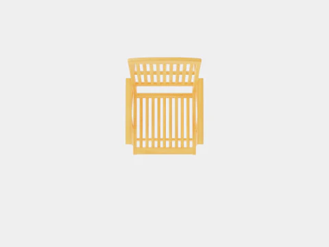 Boston reclining chair 3D Model