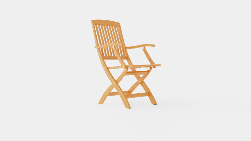 Boston folding chair Modelo 3D .c4d .max .obj .3ds .fbx .stl .blend 