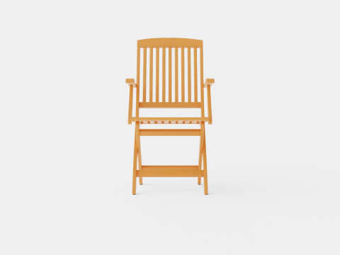 Boston folding chair Modelo 3D