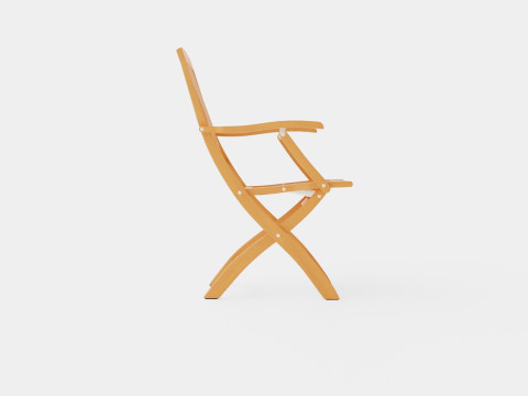 Boston folding chair Modelo 3D