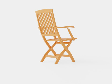 Boston folding chair Modelo 3D