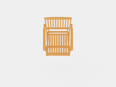 Boston folding chair Modelo 3D