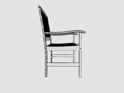 Boston 3-seater sofa 3Dモデル