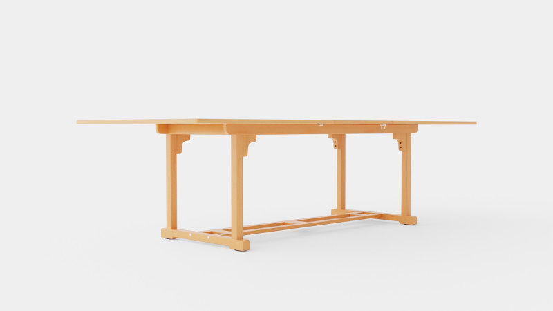 Medford dining table 3D Модель .c4d .max .obj .3ds .fbx .stl .blend 