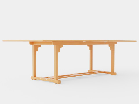 Medford dining table 3D मॉडल