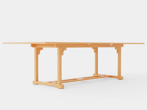 Table &agrave; manger Medford Modèle 3D