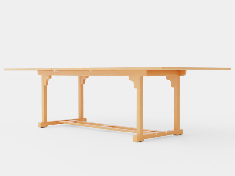 Medford dining table 3D Модель