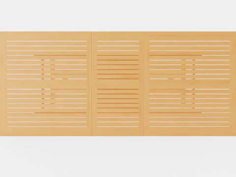 St&oacute;ł do jadalni Medford Model 3D