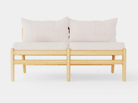 Hampton 2-seater module 3D Model