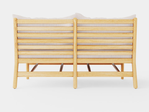 Hampton 2-seater module Modelo 3D