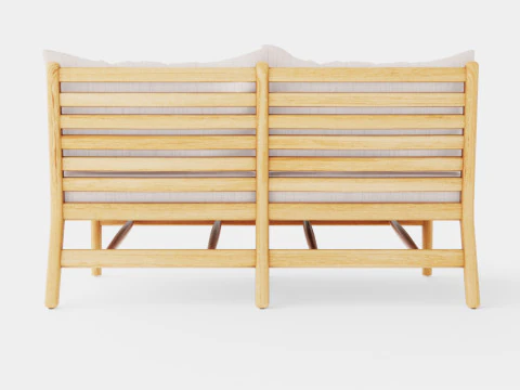 Hampton 2-seater module 3D Model