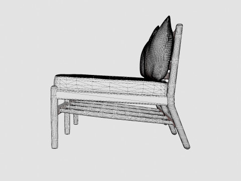Hampton 2-seater module Modelo 3D